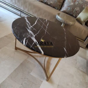 Table basse ronde