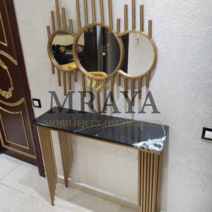 console et miroir trio