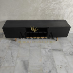 Meuble TV design en chêne