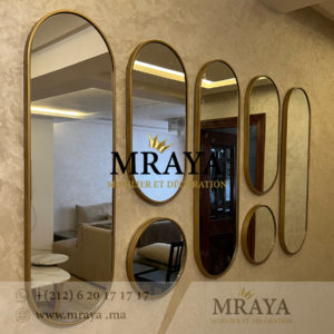 Miroirs 7 pièces