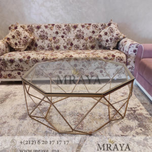 Table basse octogonale DIAMOND