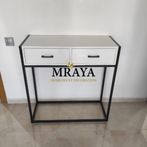 Console à tiroirs mdf